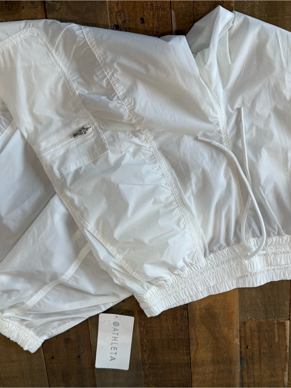Athleta White Lightweight Jogger Track Pants